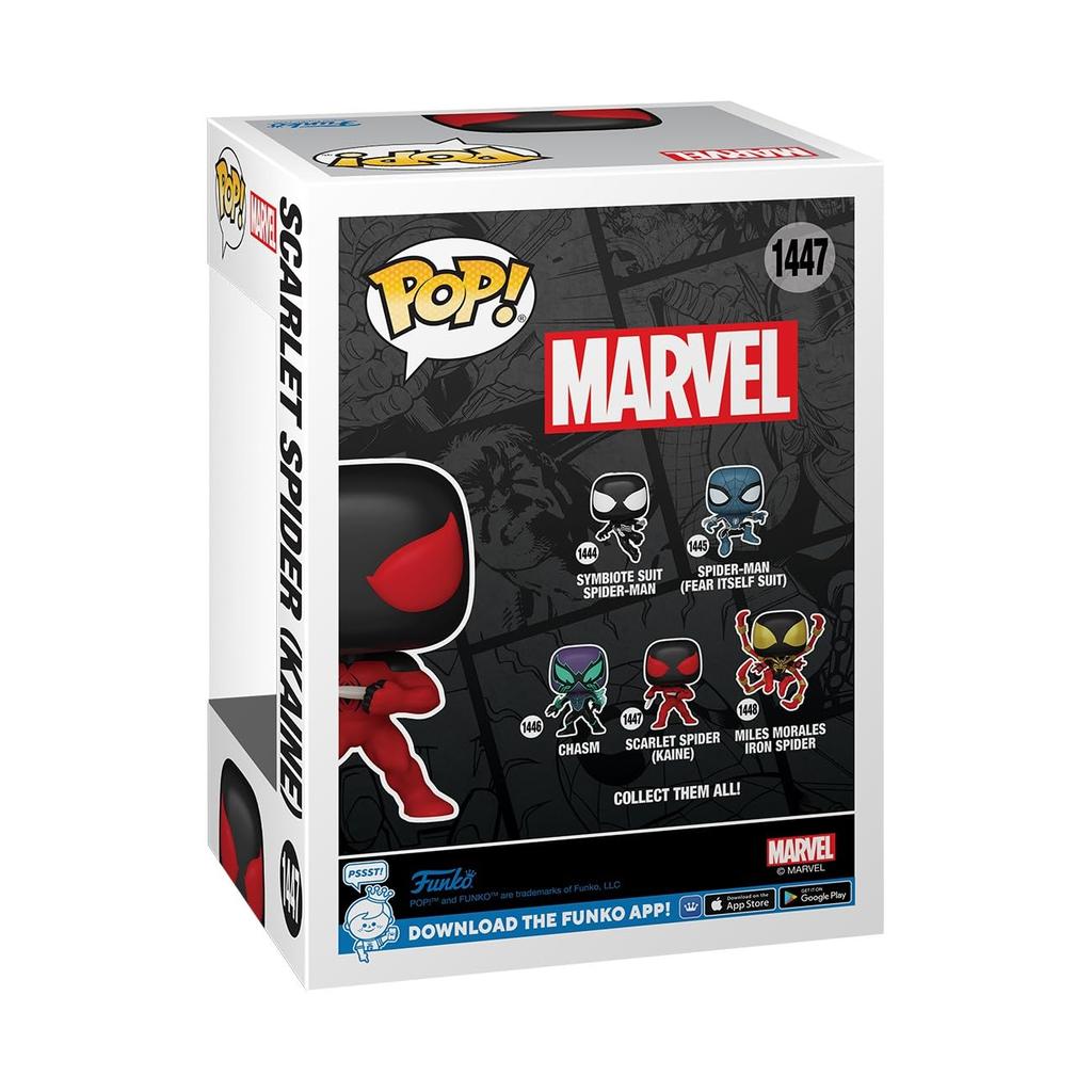 Marvel Kaine Parker Scarlet Spider figūrėlė Funko SP Comics SCARLET SPIDER KAINE Marvel Funko Spider-Man POP! Žmogus-voras