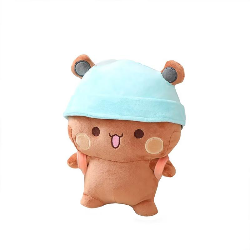Yier Orsetti Bubu e Dudu Carini Panda Peluche con Zaino Bambola Animale di Peluche Cartone Animato Peluche Rassicurante Giocattolo di Peluche Regali di Compleanno