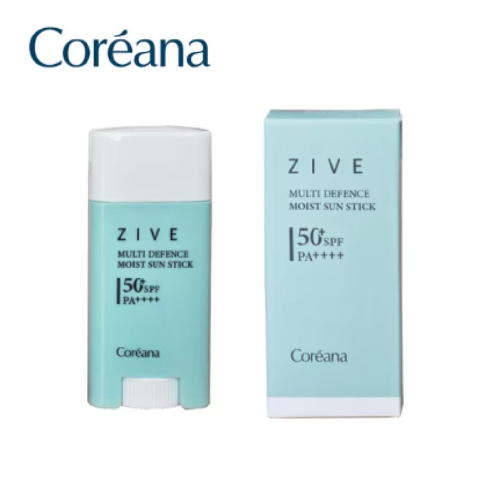 Coreana Zive Multi Moist Sun Stick 16g, SPF 50+ PA+++, Hydrating & UV Protection, K-Beauty