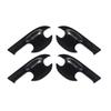 Cars Accessories Door Bowl Cover For Isuzu Mux -2025 Black Car Exterior Decoration Stickers Upgrade Modify A Car