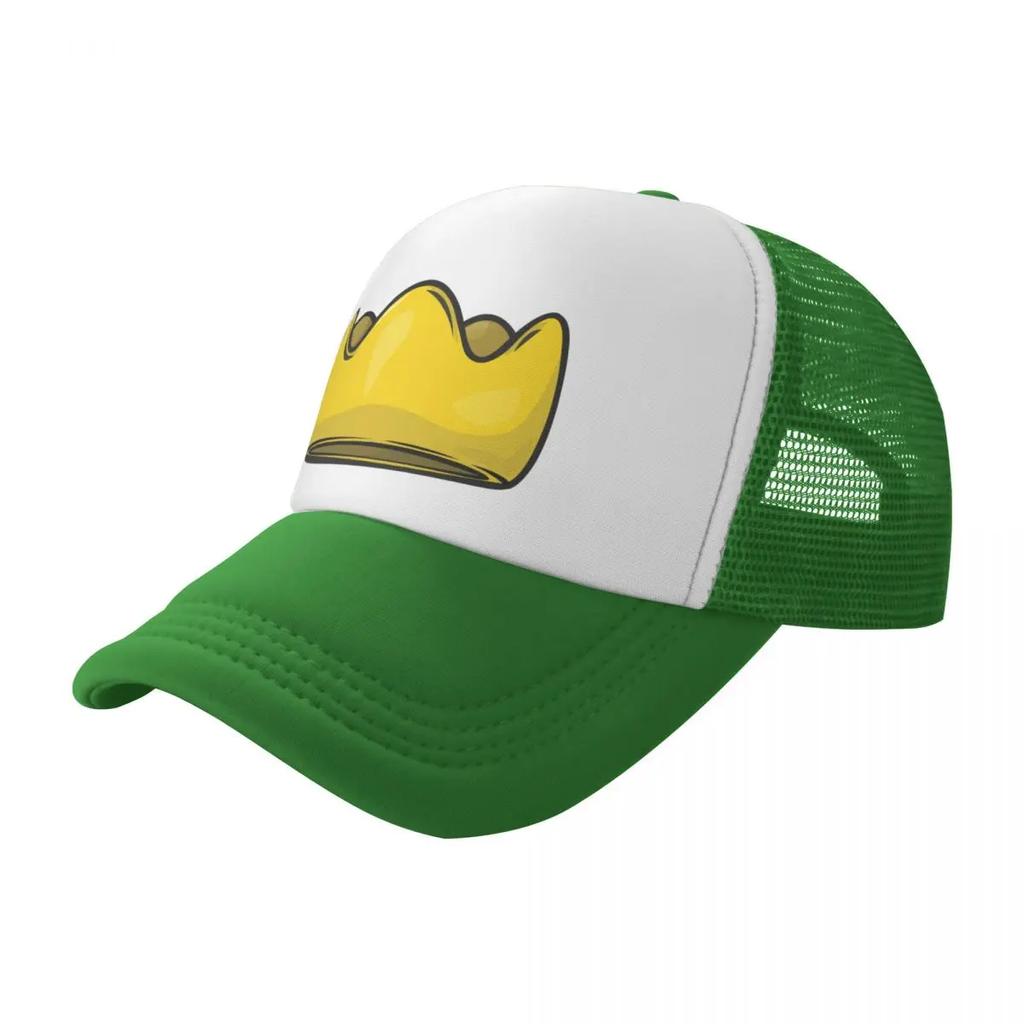 Cute Yellow Crown Baseball Cap black sun hat Luxury Hat beach hat Unisex Caps Women's