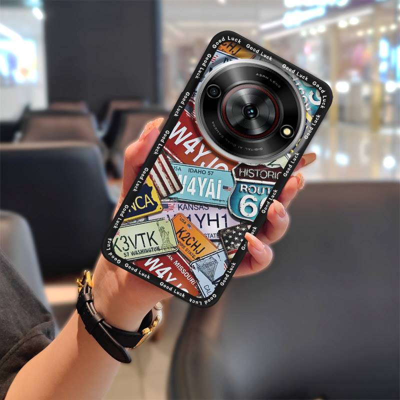 Miękkie etui Pokrowiec Etui na telefon Dla ZTE Blade A75 5G/Nubia Focus 5G/Calf 5G Modny design Silikonowe TPU Pełne pokrycie Słodkie