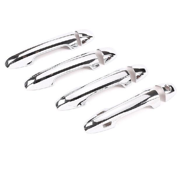 For Toyota Tacoma 2016-2024 Glossy Chrome Exterior Side Door Handle Cover Trim