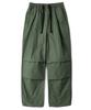 KULTE Wide Parachute Pants Khaki