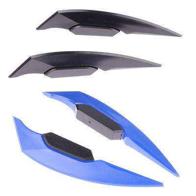 1 paar Universal Motorrad Winglet Aerodynamische Spoiler Dynamische Flügel