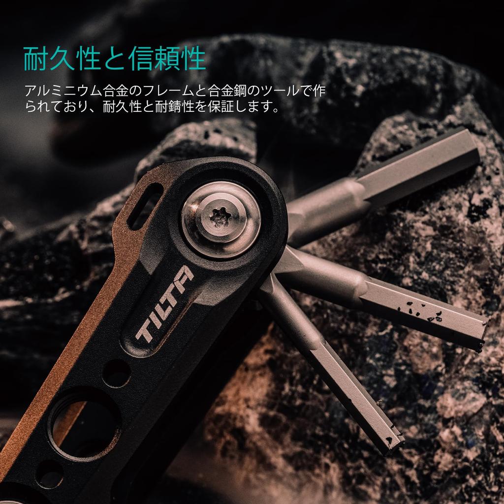 TILTA Mini Tool Multi-Function Kit, Black, TA-MMT-B