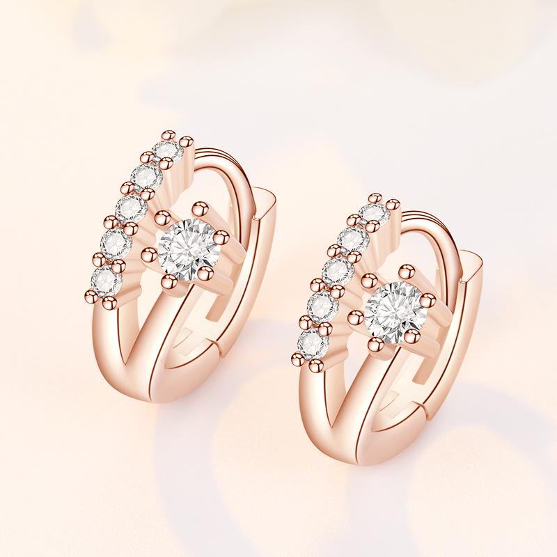 

Earrings for Women s Micro-insert Earrings Ear Buckles Light Luxury High-end Ear Accessories