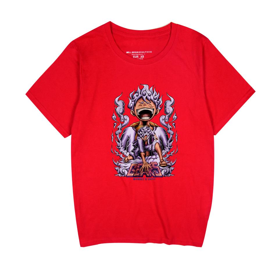 Anime ONE PIECE Printed Women Men's Fashion Cosplay Short Sleeve T-Shirts