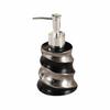 Small Ceramic Luxury Lotion Bottle Refillable 200ml Countertop Sink Soap Dispenser Waterproof Reusable Sub Bottle