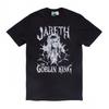 Labyrinth Unisex Adult The Goblin King Tour Back Print T-Shirt