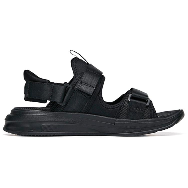 Anta Sandale de Plajă Bărbați Negre 112238503-1