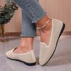 Large Size Mesh Doudou Shoes Women's 2025 Summer New Retro Hollow Breathable One-pedal Flat Single Shoes Women