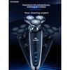 Electric Shaver with Rechargeable Feature, Fully Washable, Intelligent Digital Display, Multi-purpose Beard Trimmer