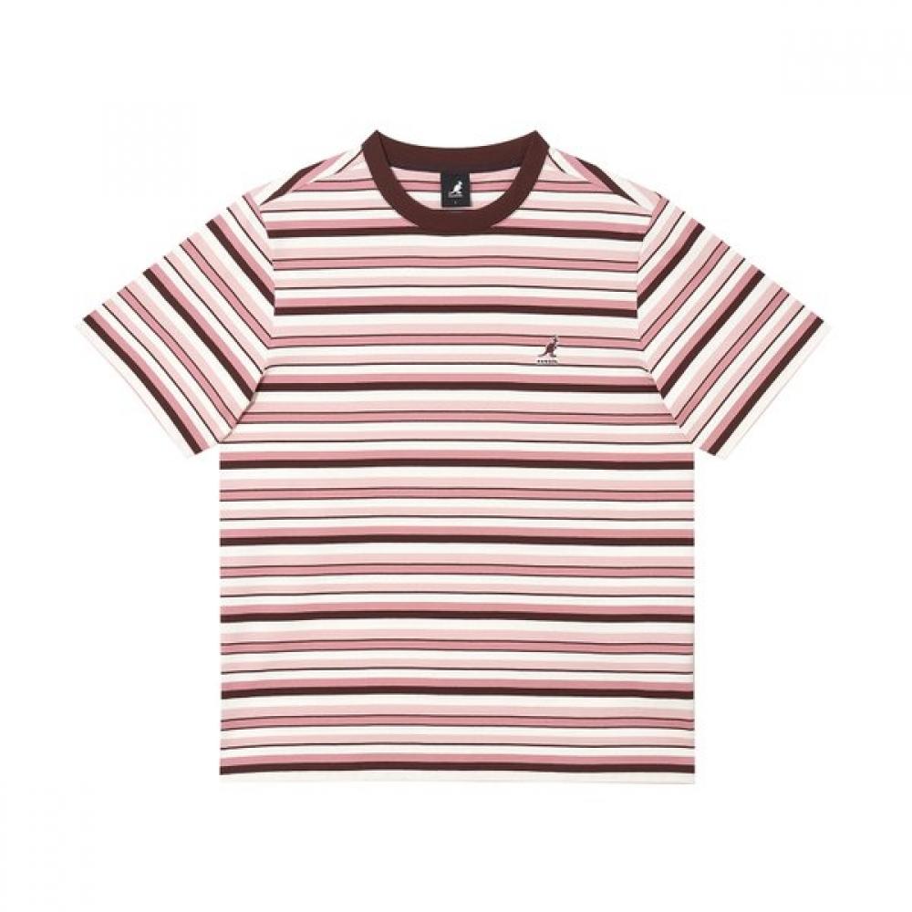 Kangol MulTi STripe T shirT Pink 2819 LA