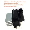 HVAC Control Module Blower Motor Resistor Compatible with 2009-2017 Ford Expedition F150 Lobo Lincoln Navigator Mark LT Replaces BL3Z-19E624-A