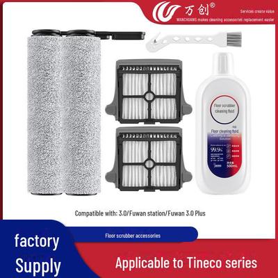Filtro de escova de rolo compatível para Tineco Station/3.0 Plus/LCD/LED Floor Scrubber