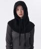 MUSINSA STANDARD WOMAN Women'S Oversized String Knit Balaclava [Black]