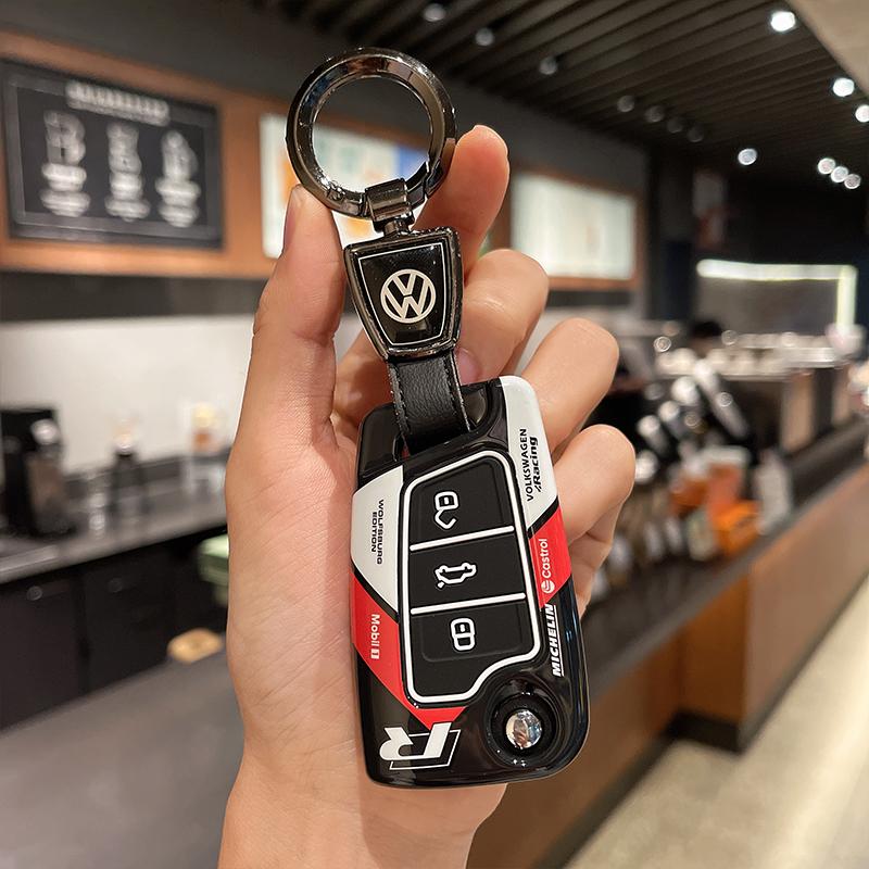 Para VOLKSWAGEN VW Estilo Funda para Llave de Coche Cubierta Para VW Volkseagen Passat B8 Magotan Para Skoda Superb A7 Kodiaq Seat