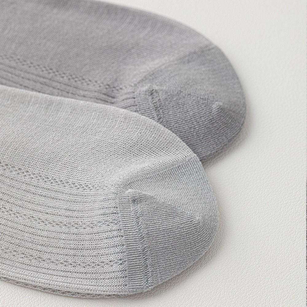 Ultra-thin JK Calf Mesh Socks Lolita Mid-tube Stocking Korean Ins Calf Long Socks  Women