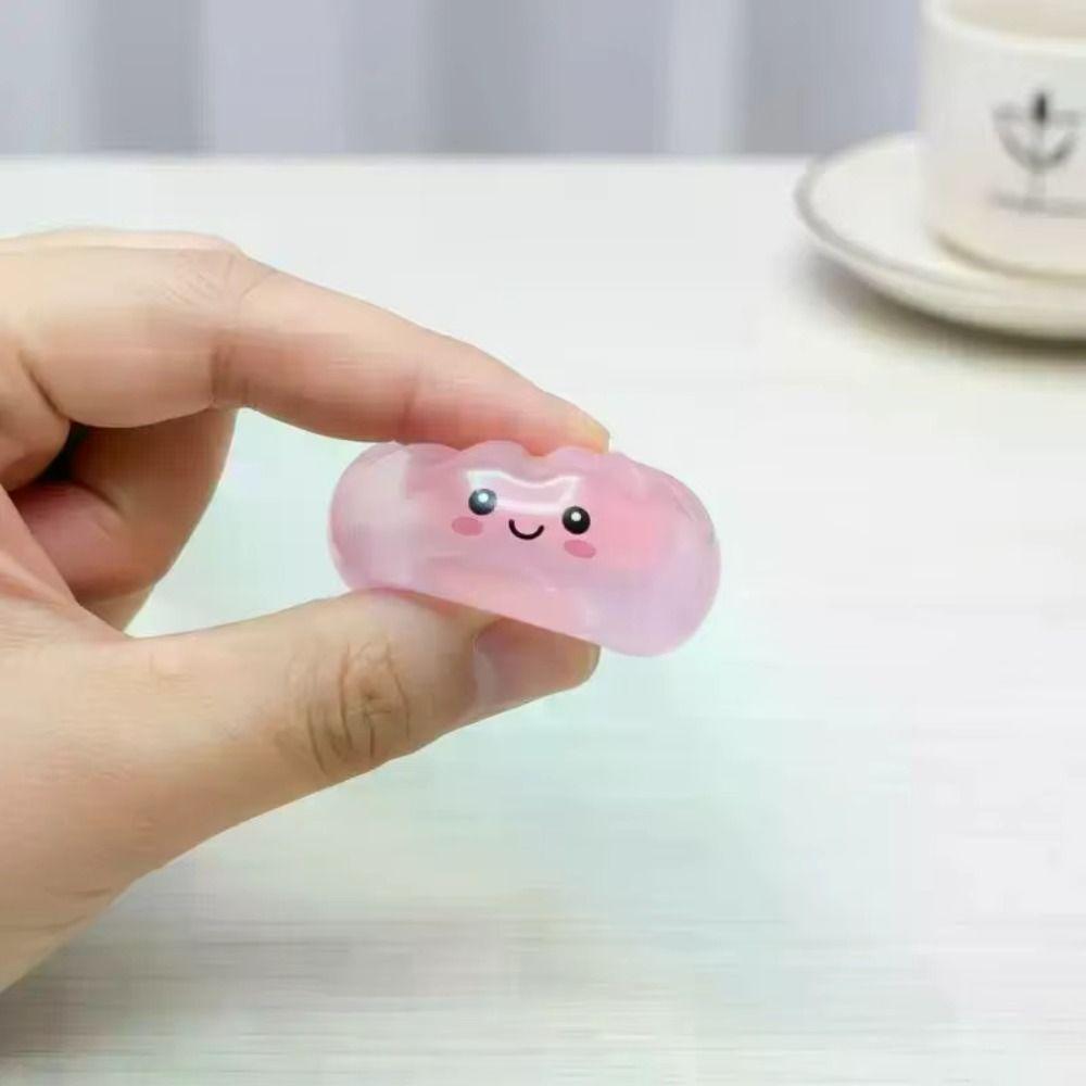 With Steamer Dumplings Squishy Food Shape Fidget Sensory Toy Squishy Crystal Bun Children Gift