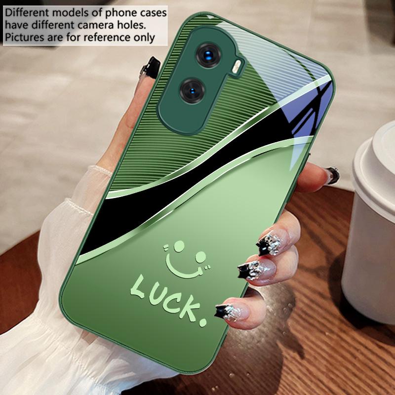 

Wave abstract gold pattern For Honor 30 50 50SE 70 Pro 90 200 Pro Magic 4 5 7 Lite X9c Smart X50i Plus X9 X30 Glass Phone Case Honor 50