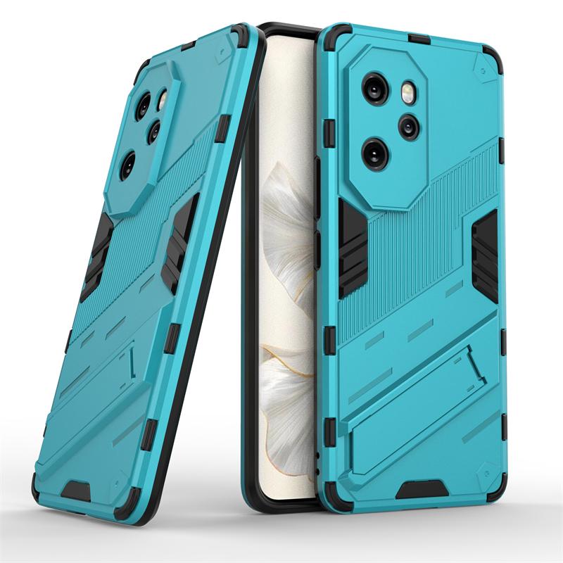 

Holder Case For Honor 100 Pro Cover For Huawei Honor 100 Pro Capas New Stand Shockproof Back Kickstand Cover Honor 100 Pro Funda For Honor 100 Pro синий