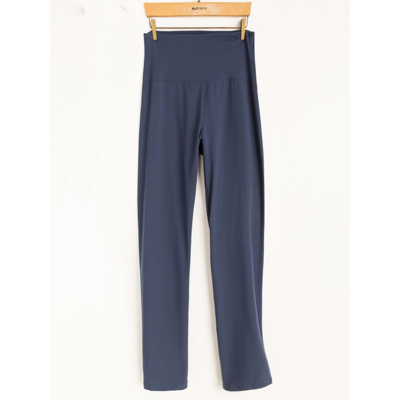 

Spring & Fall Export K-style New Arrival Minimalist All-Match Leisure Sports Elegant Yoga Pants plus Size Navy blue 1X