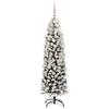 Artificial Christmas Tree with 150 LEDs and Stand Green 150 cm