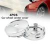 4pcs Universal Plastic 60mm- 56mm Silver Car Rims Alloy Wheel Center Hub Centre Cap Decor Car Accessories Wholesale NEW