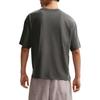 Nike T Shirts Men's Charcoal Gray Crew Neck Moderate II4380-068