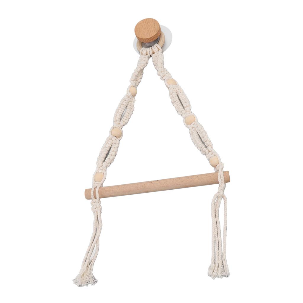 Tau Håndkleholder Håndlaget Europeisk Stil Vintage Dekorativ Papirhylle for Bad Kjøkken