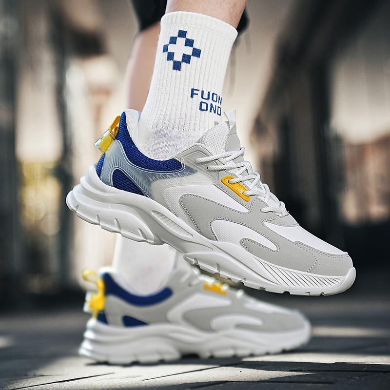 Lightweight Work Safety Shoes Men New Comfortable Breathable Protective Sneakers Outdoor Fashion Running Sport Casual Shoes