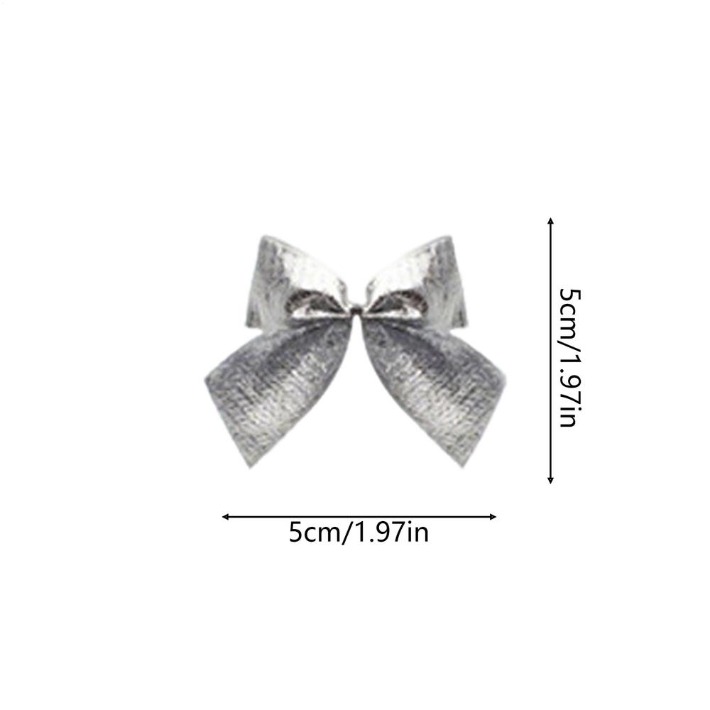 

36 Pieces Mini Christmas Tree Bows Decorative Tree Bows Christmas Ornaments For Holiday Garland Wreath Crafts Mantel Wall Window Others серебряный