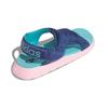 Adidas Comfort Sandal C Synthetic Leather Abrasion Resistant Children's Sandals Blue Children Aged 3 7 Years Old FY8858