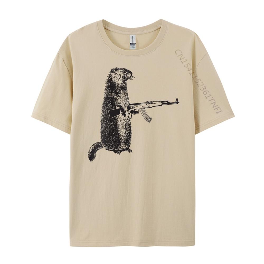 Womens Hunting Woodchuck Gun Groundhog White Graphic Tee TShirt Graphic Shirts Unisex Unisex Clothes T Shirt for Unisex