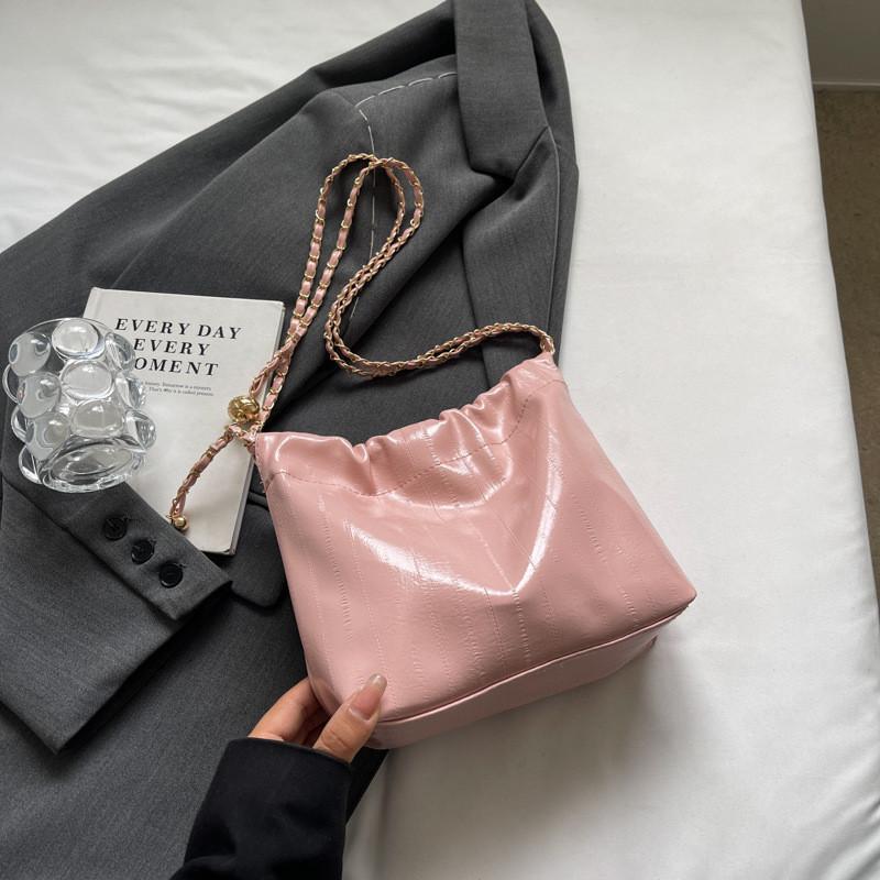 Trendy Street Style Pu Crossbody Bucket Bag For Women In 2024 Summer Fashion