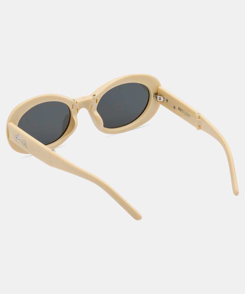 Likkeullou Rc Duye Folder Sunglasses Butter