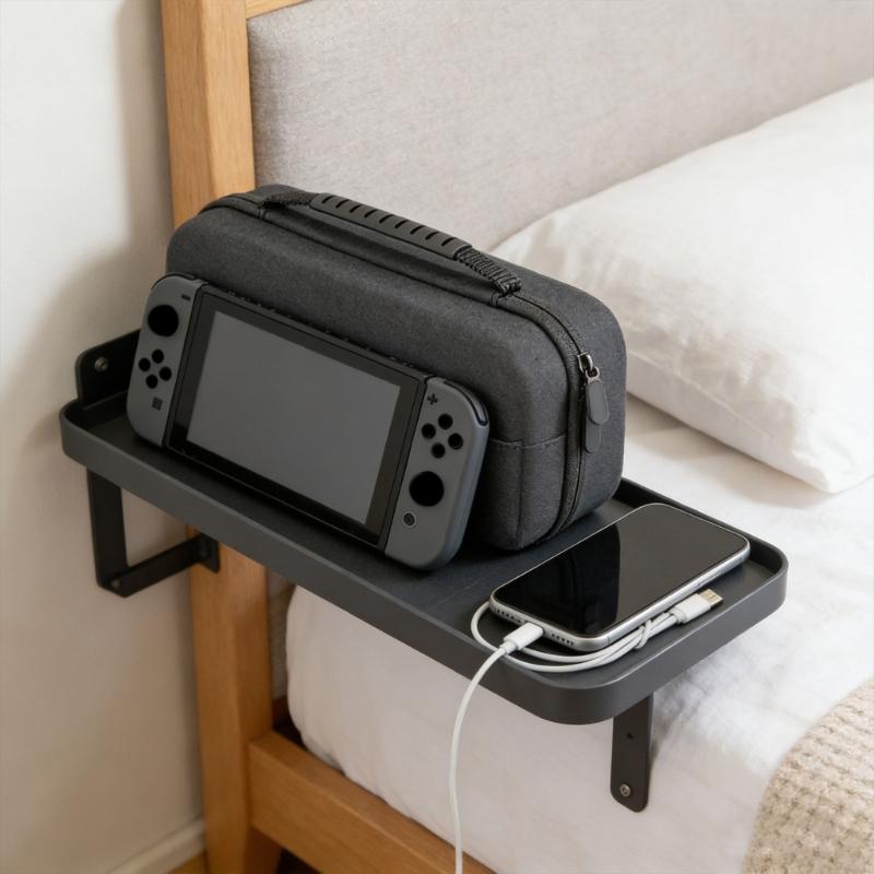 Carrying Case Storage Box with Inner Pocket for ROG X Handheld Game Console Storage Bag Shockproof Travel Pouch