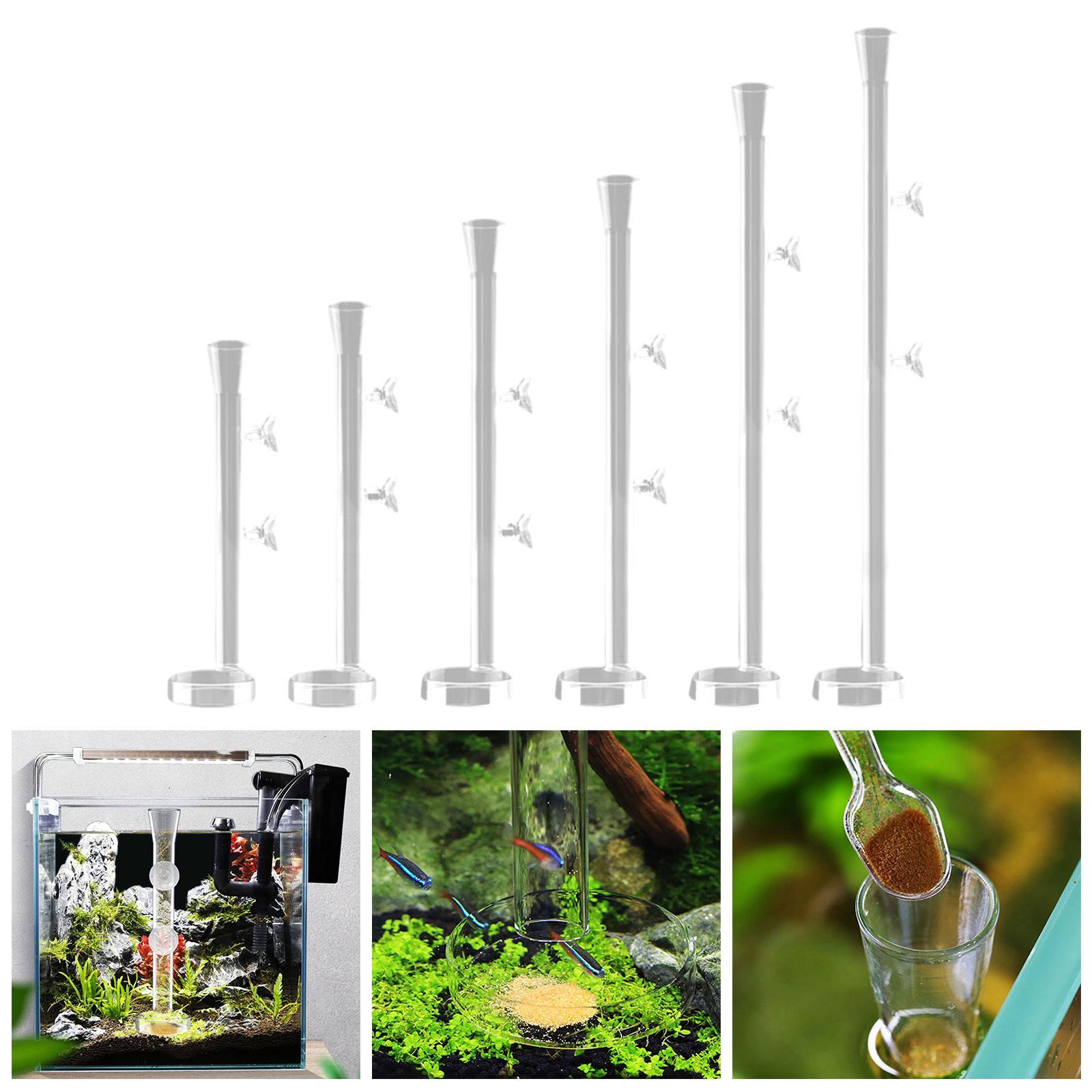 

Aquarium Feeder Tube Aquarium Supplies Lightweight Clear Feeding Tube Multiuse 20cm
