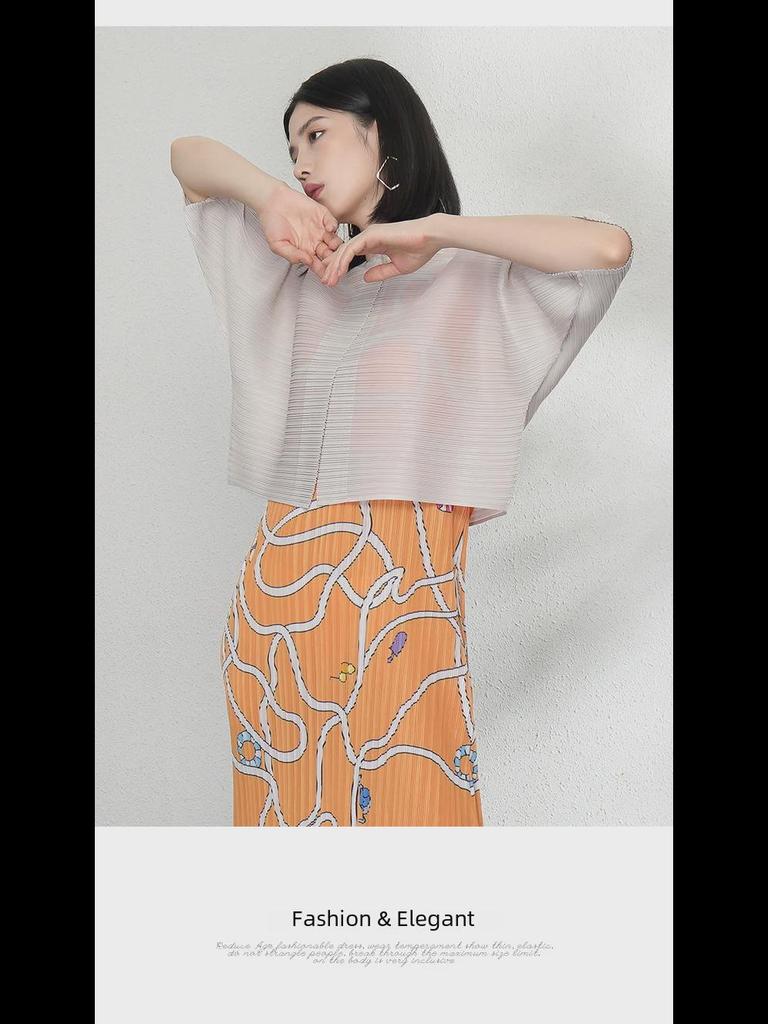 Dámský ležérní skládaný kardigan Miyake 2024