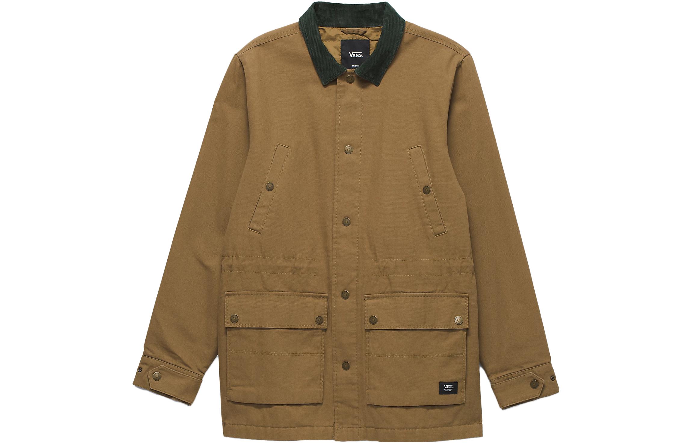 Vans Crosswinds Coat Jackets & Coats Men s Dark Brown VN000AAJCMD XL