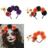 Halloween Headbands Skull Pumpkin Hair Bands Hair Hoop Halloween Party Hair Accessories Cosplay Halloween Costumes