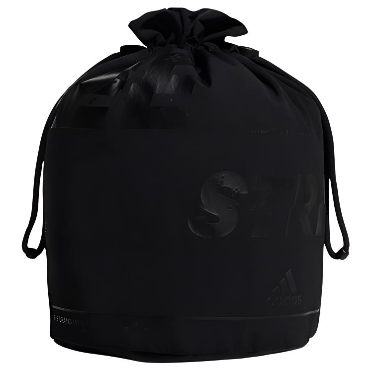New Adidas Polyamide Storage Bag Bucket Bag Shoulder Bag Crossbody Bag Regular Unisex Pure Black GL8610