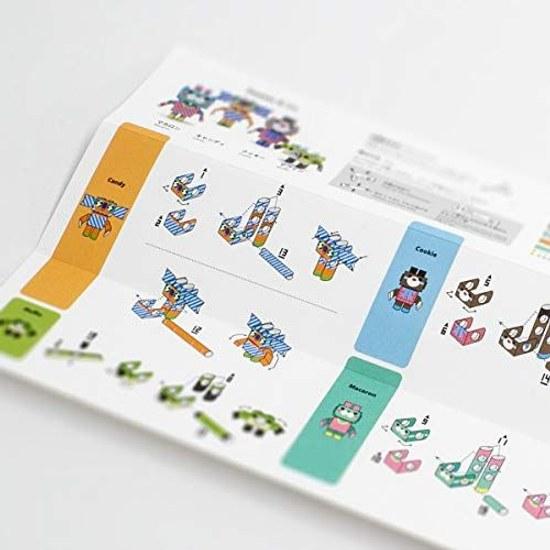PIPEROID Sweets Company - Paper Craft Kit Enjoyable Elementary School Students Adults Suitable Boys Girls Who Love Origami.