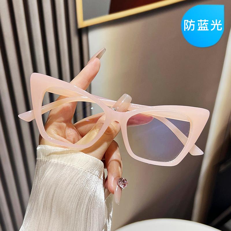 Reading Eyewear Vision Anti Blue Optical Feline Ray Luxury Transparent Premium Clear Presbyopic Stylish Eye Cat's Spectacle Ladies Light