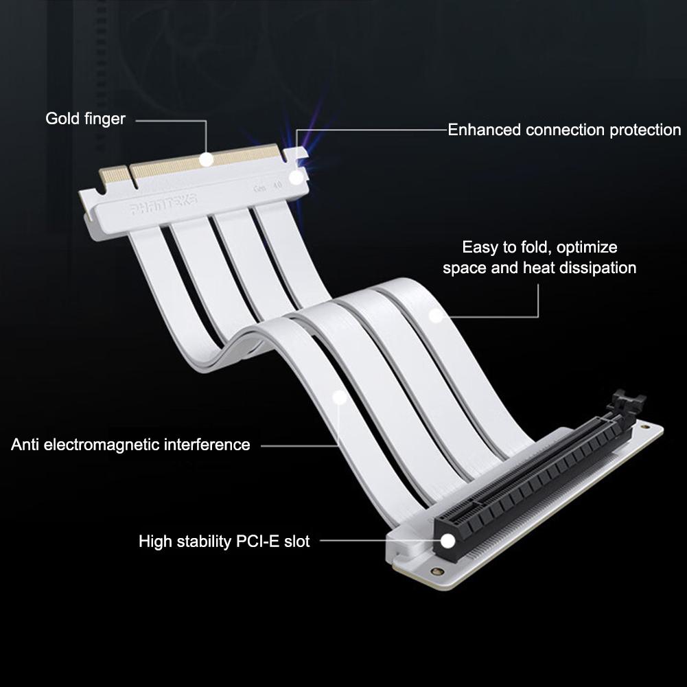 PHAPHANTEKS VGPUKT 4.0 Vertical Graphics Card Modify Bracket GPU Mount Video Card VGA Support Holder Kit Computer Accessories