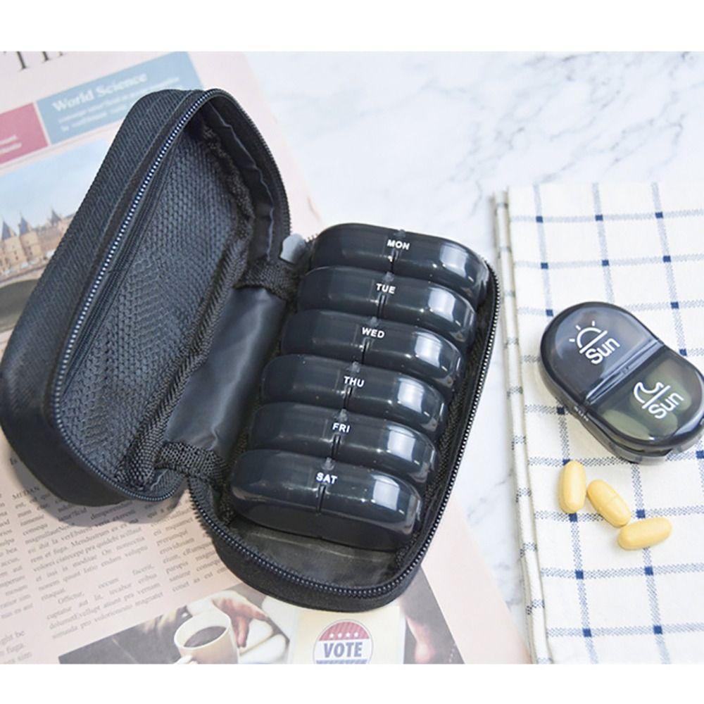 

Vitamin Holder Storage Box Medicine Container Pill Box Pill Case Medication Aids Pill Organizers