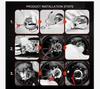 2.5" WST HID Bi-Xenon Projector Lens Headlight Kit for Cars & Motorcycles - High Brightness, Non-Destructive Refit.