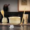 6 st Japanskt Matcha Teset Säker Bambuvisp Tesked Teset Inomhus Dryckesbutik Te-tillverkningsverktyg Tillbehör