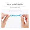 TPR Spiral Cable Winder Anti Break USB Cable Protector Charge Cable Sleeve  For Earphone Wire